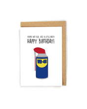 Load image into Gallery viewer, Funny WD-40 Birthday Card
