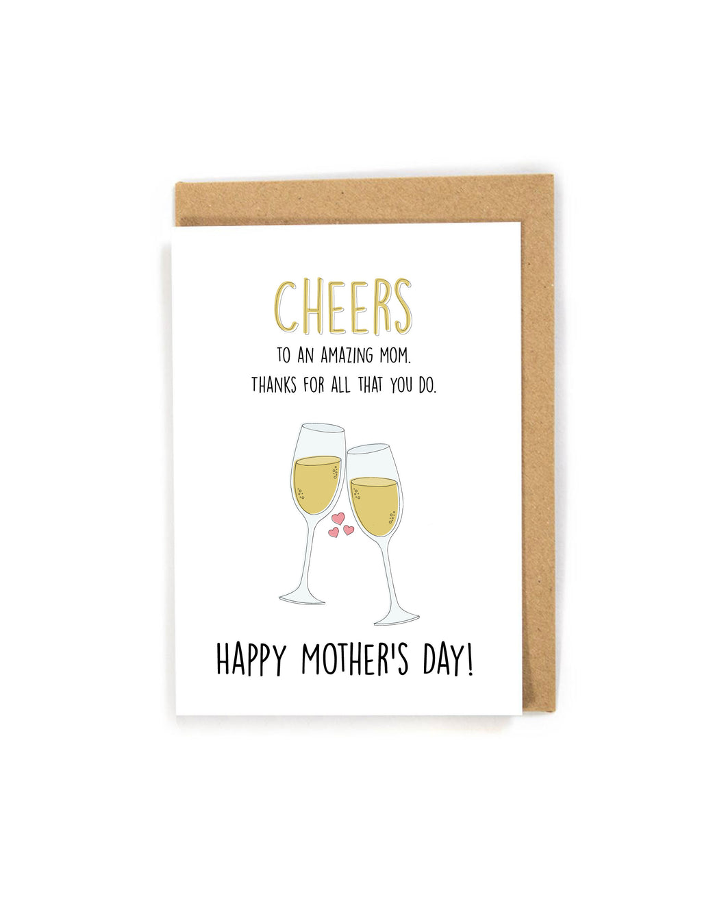 Cheers Mother's Day Card