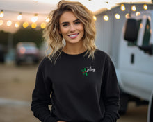 Load image into Gallery viewer, Holly jolly christmas crewneck sweatshirt
