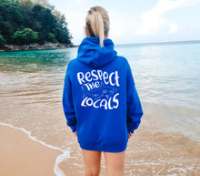 Load image into Gallery viewer, Respect the locals shark sweatshirt
