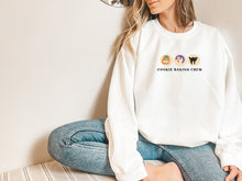 Load image into Gallery viewer, Halloween sugar cookie baking crew crewneck sweatshirt
