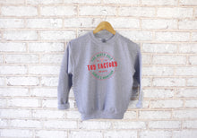 Load image into Gallery viewer, North Pole toy factory sweatshirt for kids
