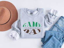 Load image into Gallery viewer, Game day Sunday football crewneck sweatshirt
