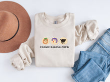 Load image into Gallery viewer, Halloween sugar cookie baking crew crewneck sweatshirt
