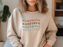 Load image into Gallery viewer, Cute fall activities crewneck sweatshirt
