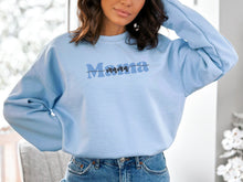 Load image into Gallery viewer, Cute simple mama crewneck sweatshirt
