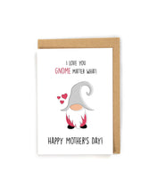 Load image into Gallery viewer, Mother&#39;s Day Gnome Card
