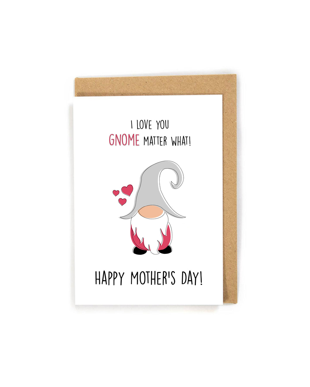 Mother's Day Gnome Card