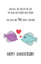 Load image into Gallery viewer, Cute Anniversary Card for Couple
