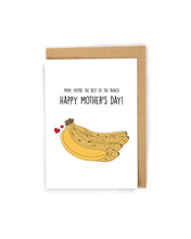 Load image into Gallery viewer, Cute Banana Mother&#39;s Day Card
