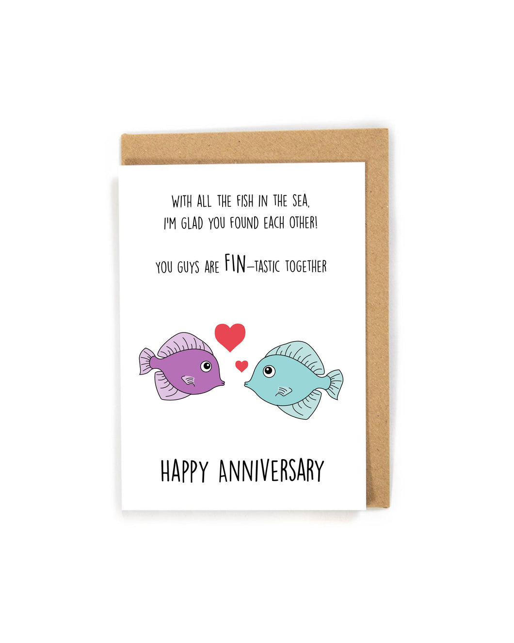 Cute Anniversary Card for Couple