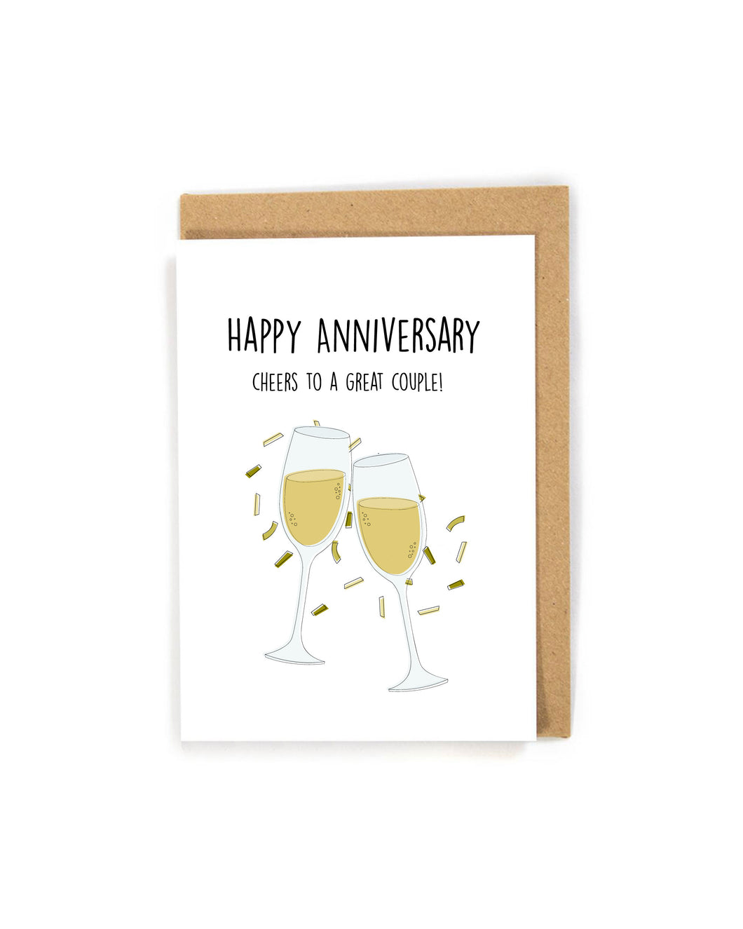 Cheers Anniversary Card