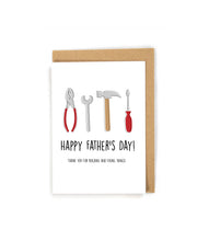 Load image into Gallery viewer, Tools Father&#39;s Day Card
