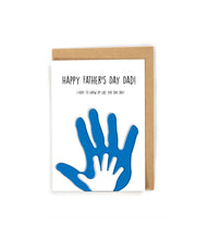 Load image into Gallery viewer, Father&#39;s Day Card from kid
