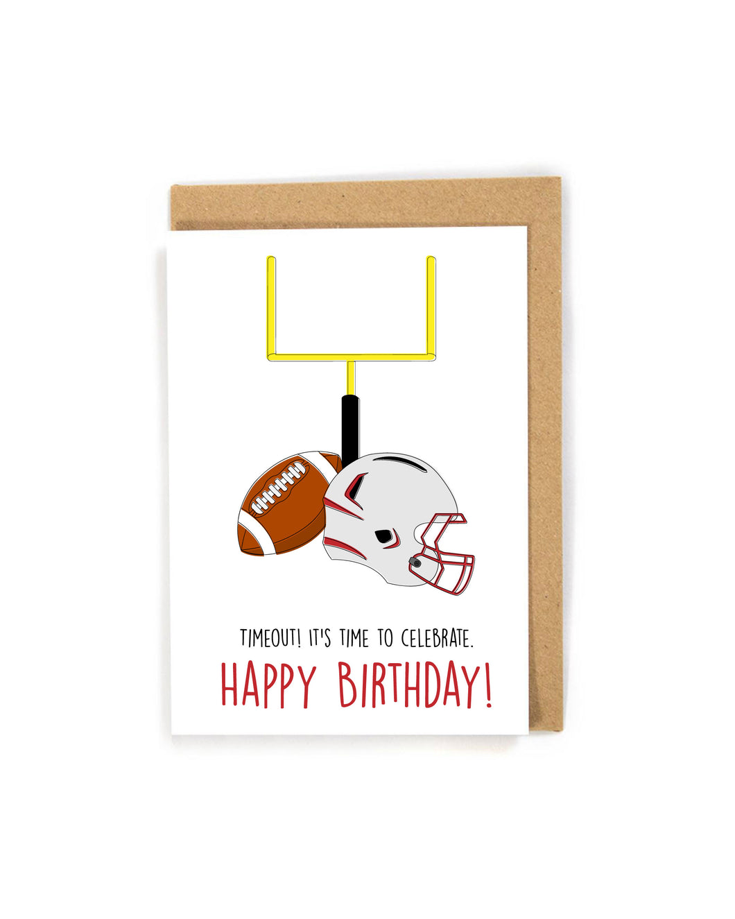 Football Birthday Card