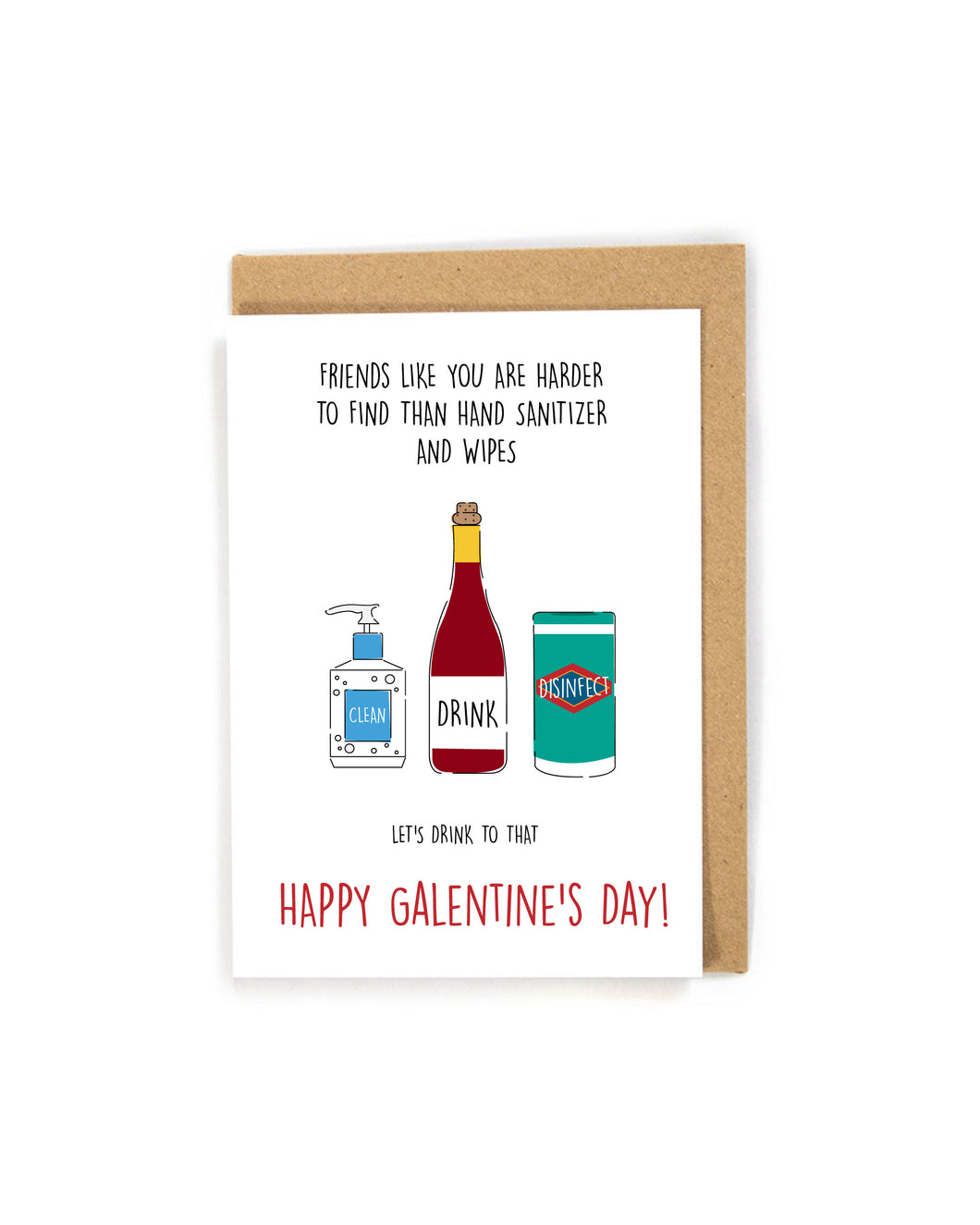 Galentine's Day Card for friends