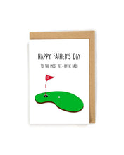 Load image into Gallery viewer, Funny Golf Father&#39;s Day Card
