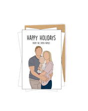 Load image into Gallery viewer, Faceless Holiday Postcards
