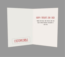 Load image into Gallery viewer, Funny Golf Father&#39;s Day Card
