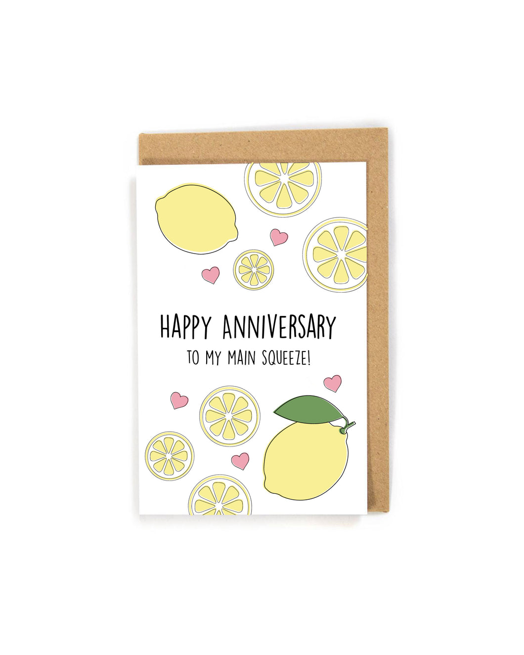 Lemon Anniversary Card for Spouse