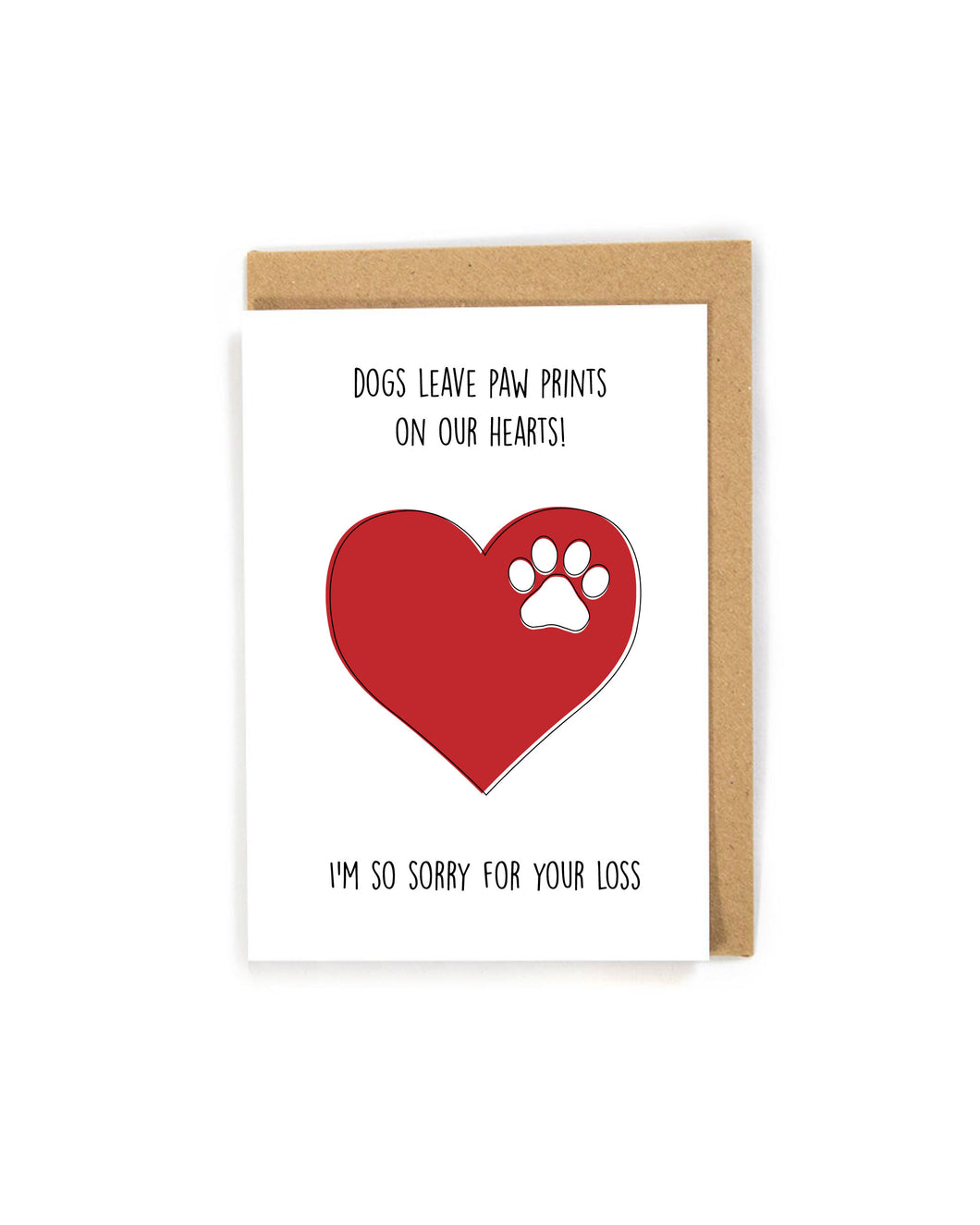 Pet Condolence Card