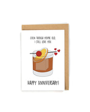 Load image into Gallery viewer, Pun Alcohol Anniversary Card for him/husband
