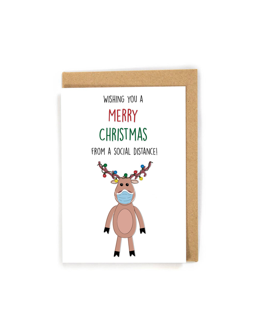 Christmas Card Reindeer