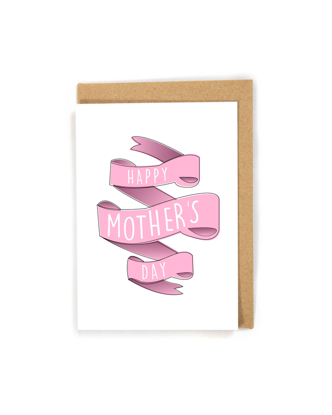 Ribbon Mother's Day Card