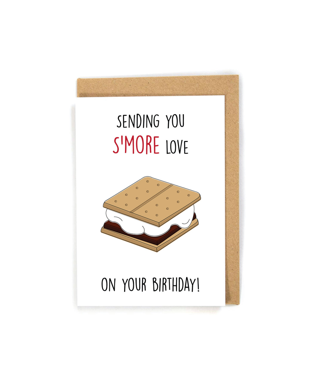 Cute and Funny S'mores Birthday Card