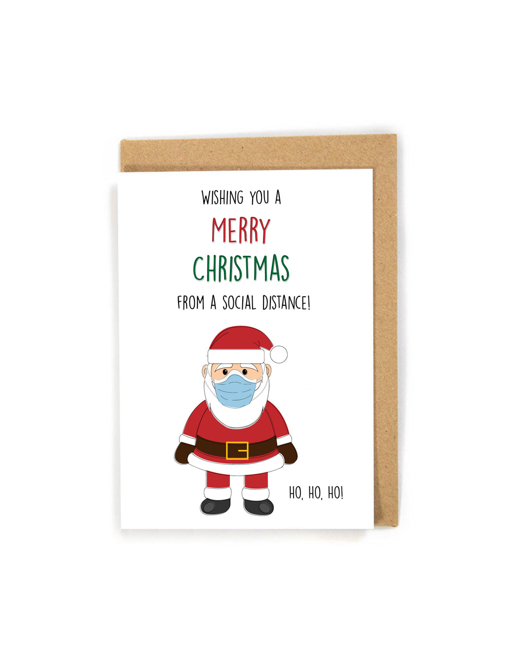 Christmas Card Santa