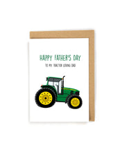 Load image into Gallery viewer, John Deere Father&#39;s Day Card
