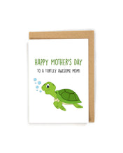 Load image into Gallery viewer, Mother&#39;s Day Turtle Card
