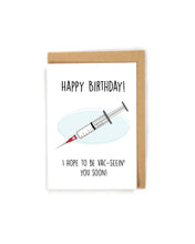 Load image into Gallery viewer, Vaccine Birthday Card
