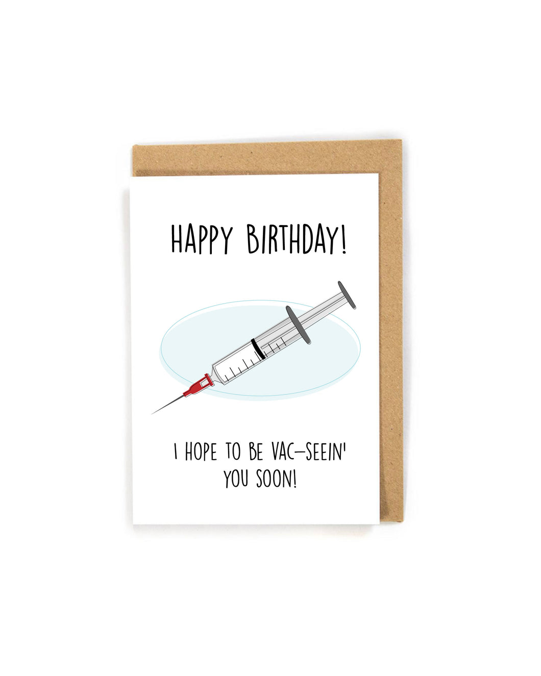 Vaccine Birthday Card