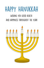 Load image into Gallery viewer, Hanukkah Card
