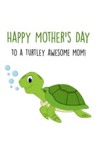 Load image into Gallery viewer, Mother&#39;s Day Turtle Card
