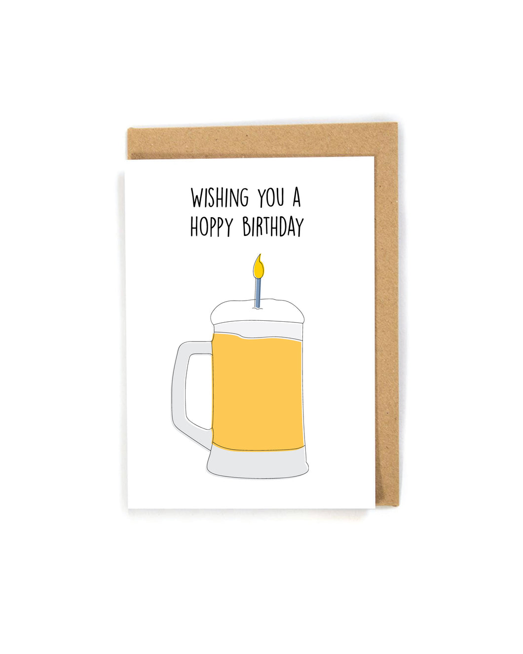 Hoppy Birthday Beer Card